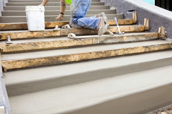 Cost of Concrete Steps Pouring in Mentor