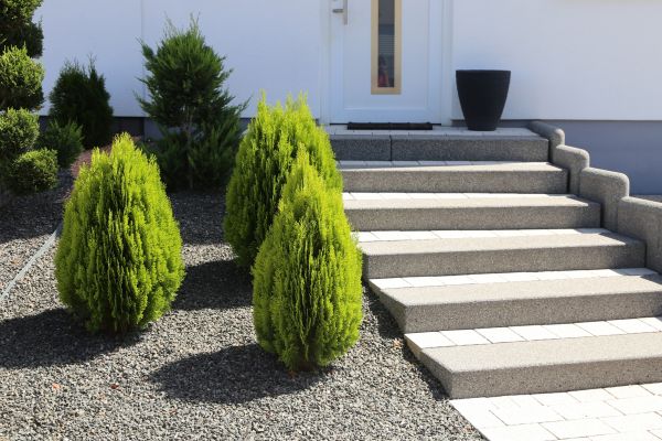 Cost of Exterior Steps Construction in Mentor