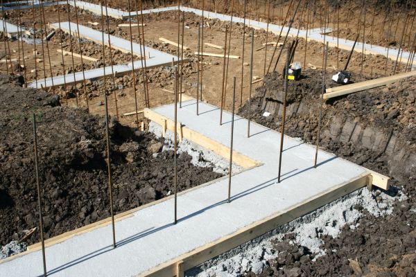 Cost of Footing Construction in Mentor